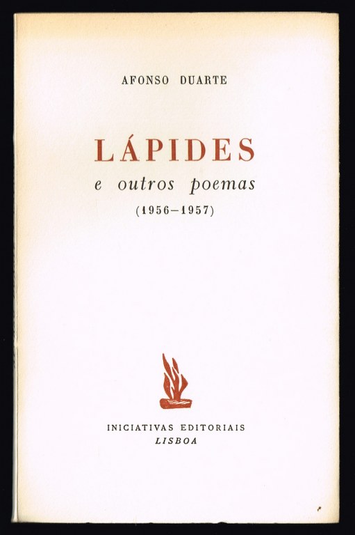 LÁPIDES e outros poemas (1956-1957)
